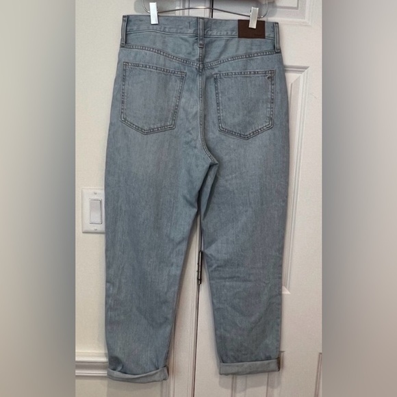 Madewell Light Wash Boyfriend Jeans - Picture 8 of 8